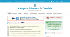 Desktop Screenshot of enfermeriacantabria.com